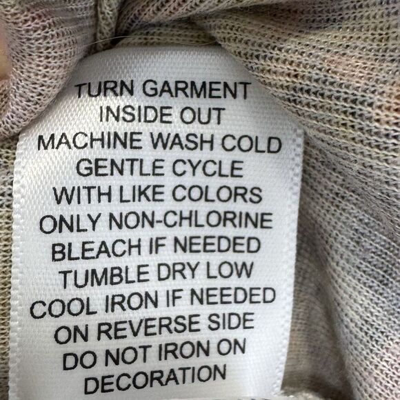 World Unity Bedazzled Grunge Punk Goblin Top XL Paisley Tattoo Y2K Multicolor - Picture 8 of 8